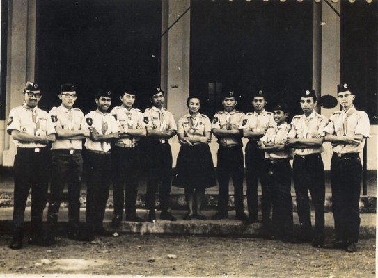 Anggota Kor Pelatih Wijayakusumah Kota Bandung tahun 1970an